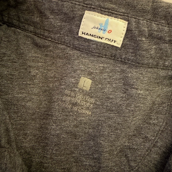 johnnie-O Charcoal Gray UGA Polo Shirt - Picture 4 of 4